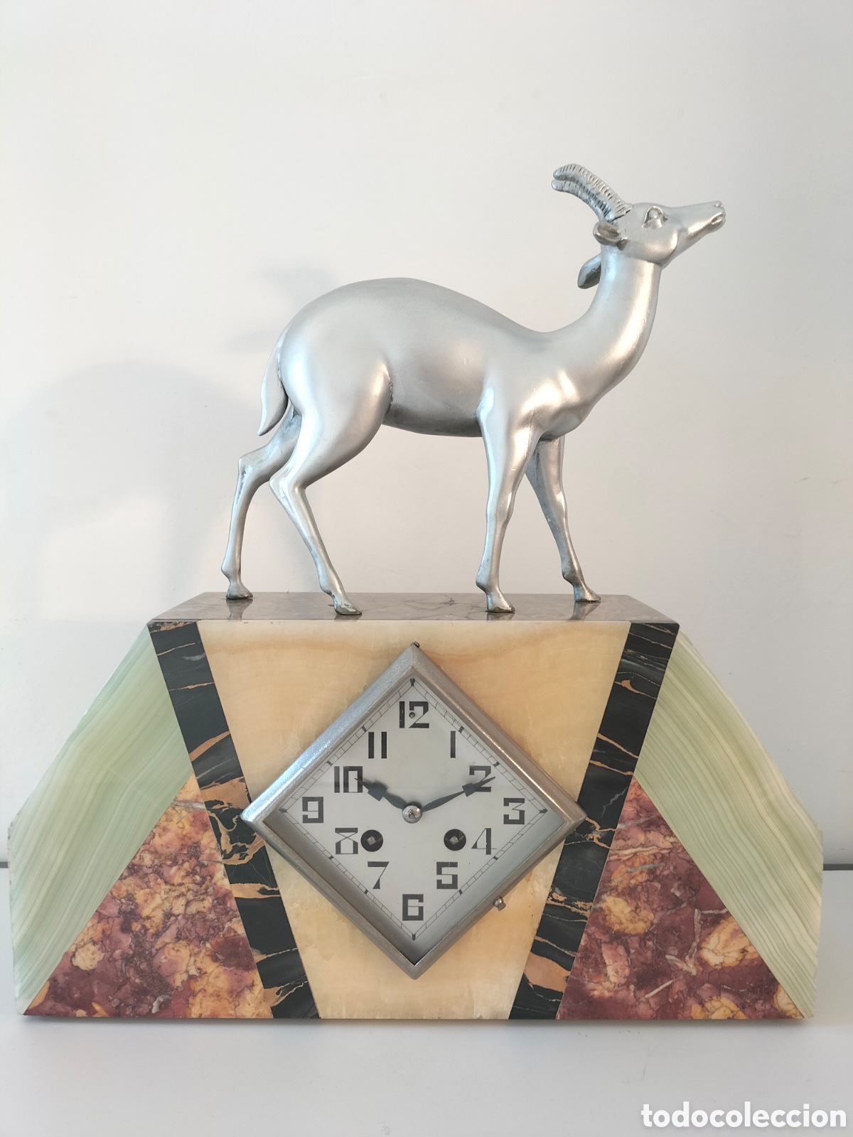 Relojes de carga manual: ART DECO reloj sobremesa - Foto 1