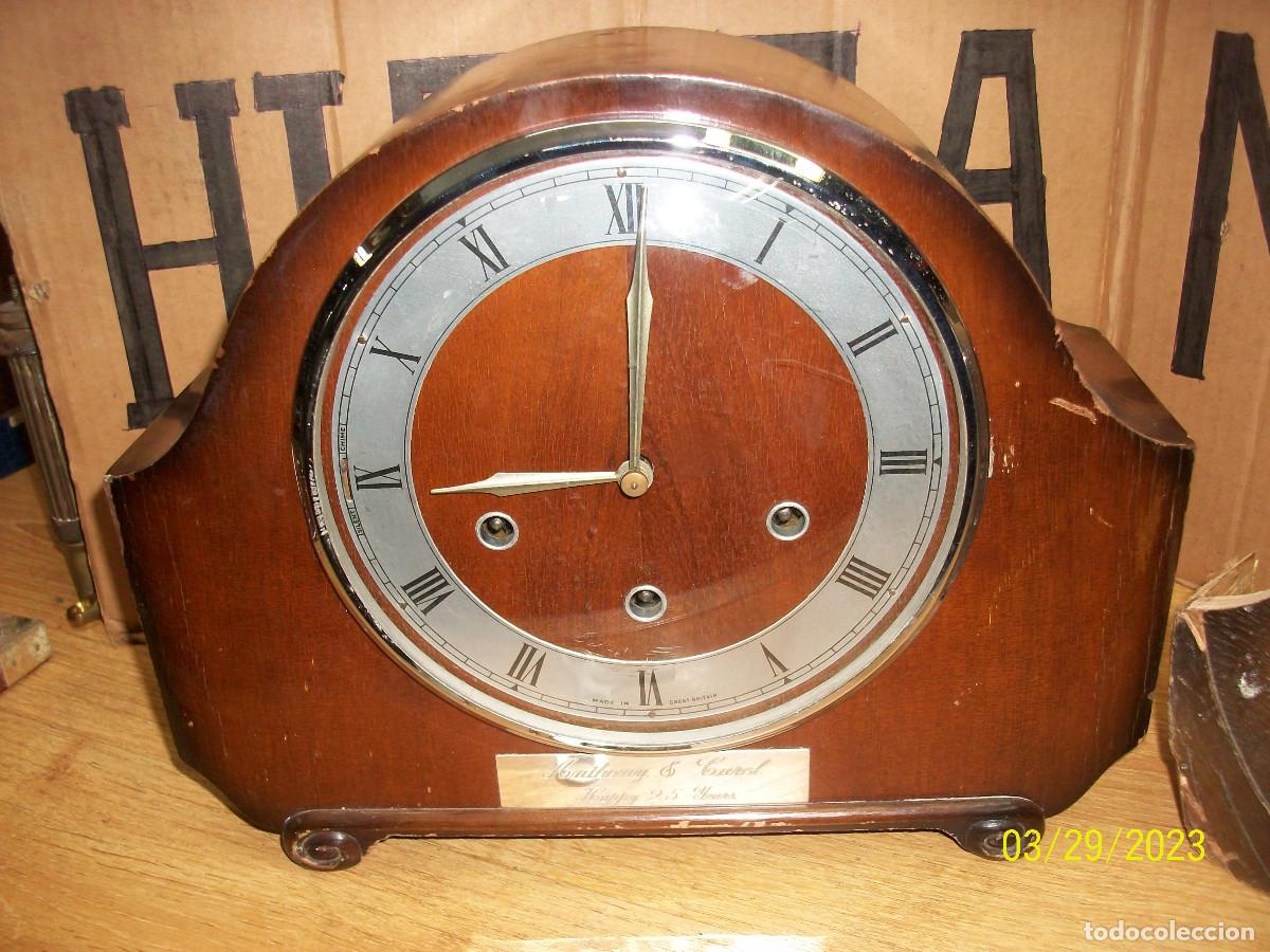Relojes de carga manual: LOTE DE 2 RELOJES-CARRILLON-SMITHS - Foto 2
