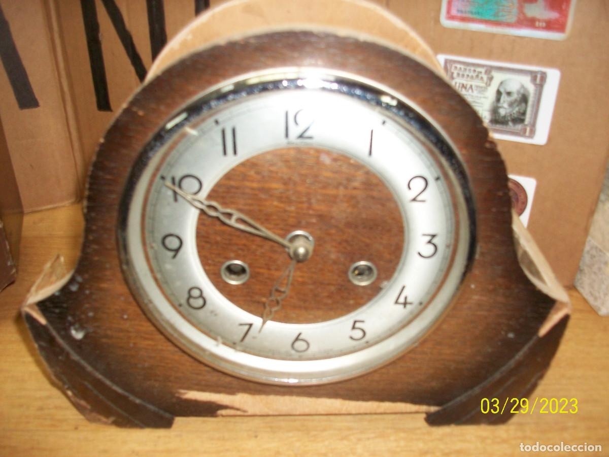 Relojes de carga manual: LOTE DE 2 RELOJES-CARRILLON-SMITHS - Foto 11