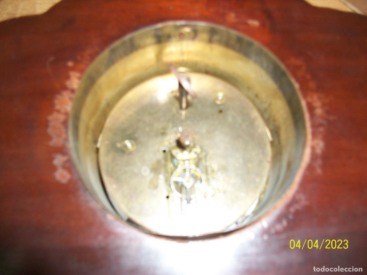 Relojes de carga manual: ANTIGUO RELOJ SUIZO-CAOBA - Foto 4
