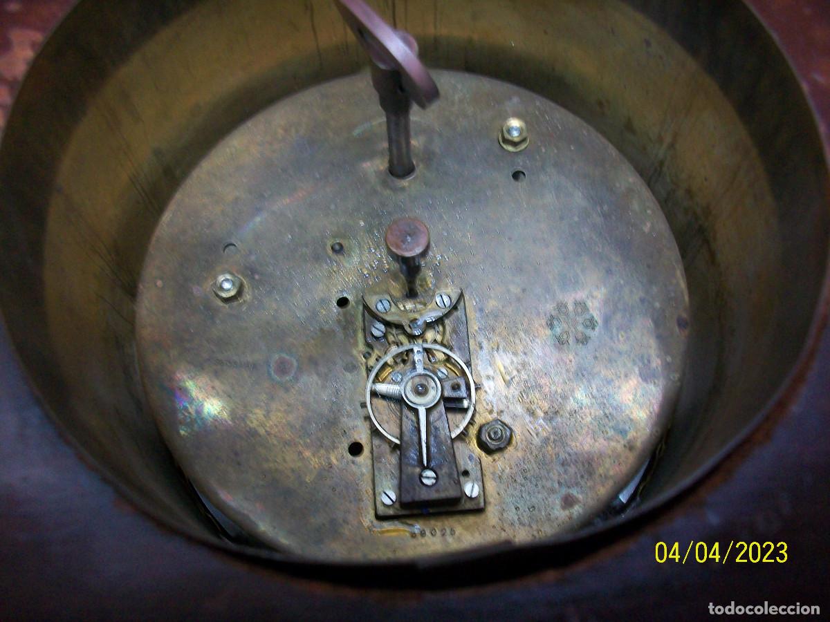 Relojes de carga manual: ANTIGUO RELOJ SUIZO-CAOBA - Foto 5