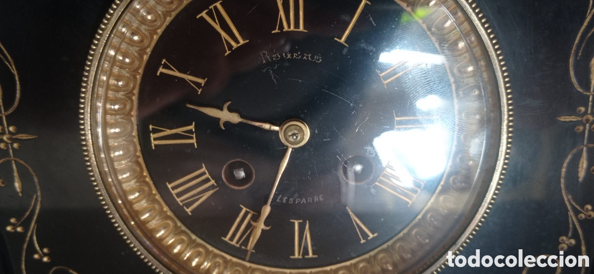 Relojes de carga manual: Reloj antiguo estilo napole&oacute;nico - Foto 3