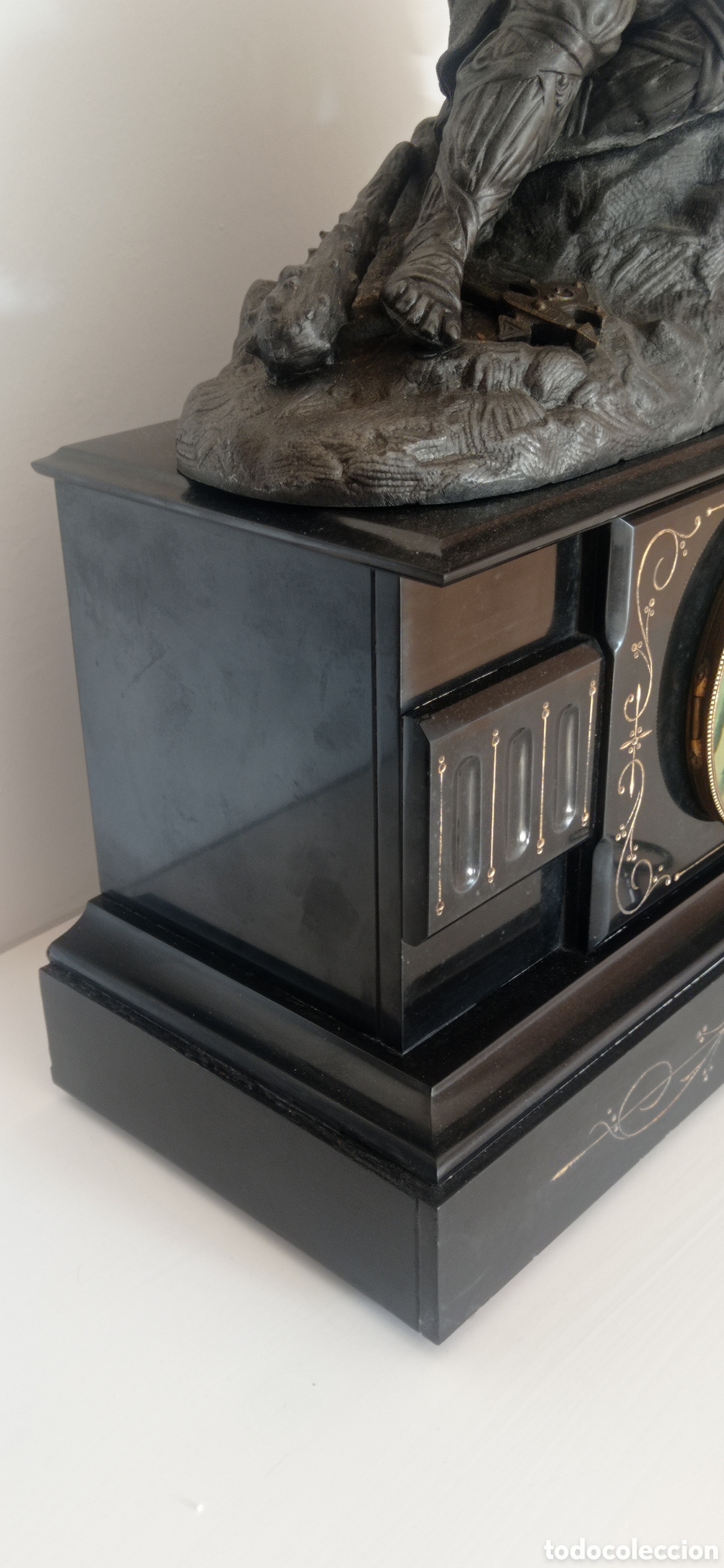 Relojes de carga manual: Reloj antiguo estilo napole&oacute;nico - Foto 5
