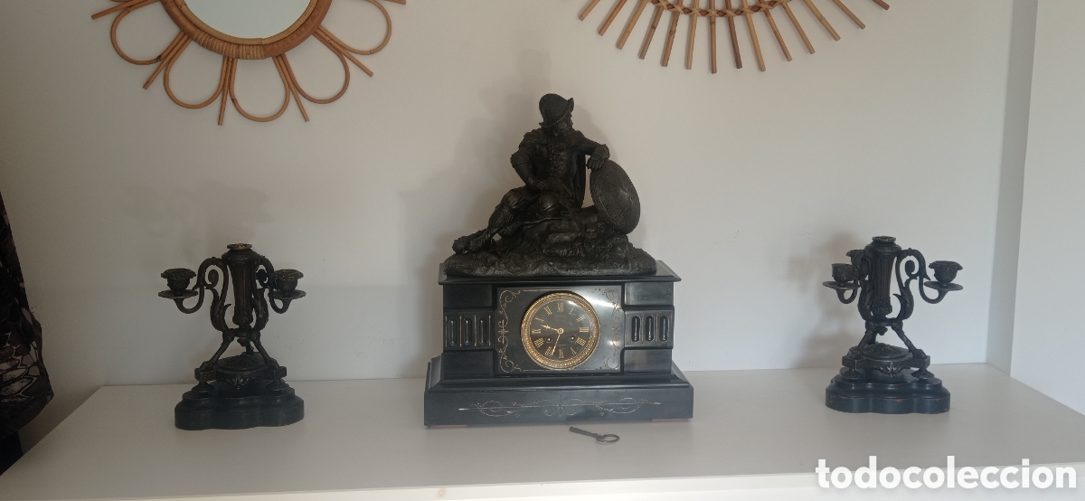 Relojes de carga manual: Reloj antiguo estilo napole&oacute;nico - Foto 1