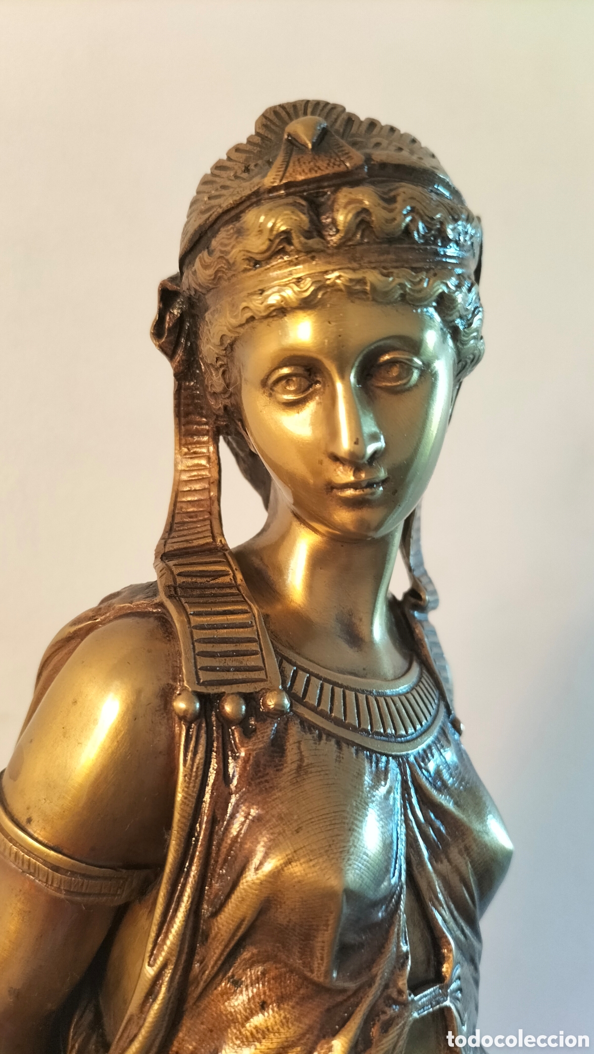 Relojes de carga manual: Reloj bronce Cleopatra - Foto 17