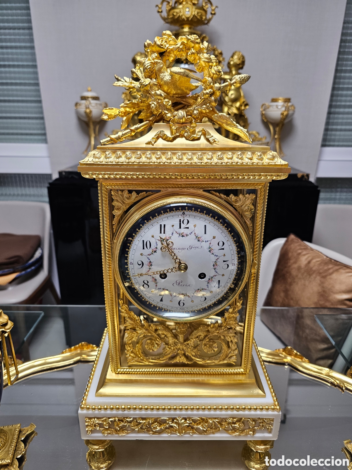 reloj luis xvi, xix - Kaufen Antike Kaminuhren todocoleccion
