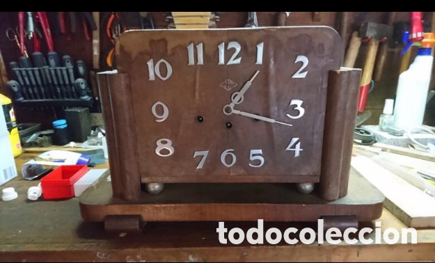 Relojes de carga manual: Reloj carrill&oacute;n de sobremesa - Foto 1