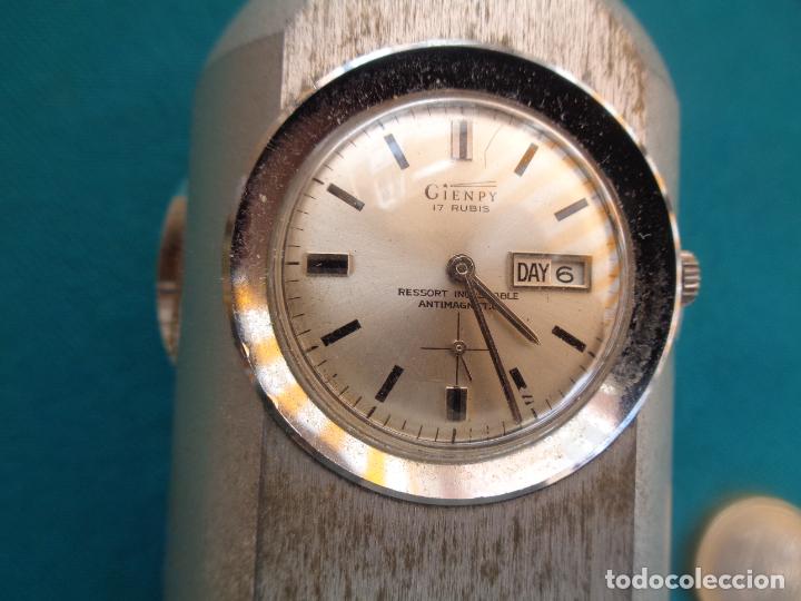 Relojes de carga manual: RELOJ GIENPY TERM&Oacute;METRO E HIGR&Oacute;METRO DE SOBREMESA - Foto 2