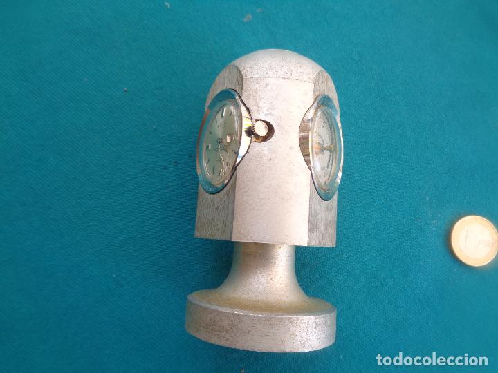 Relojes de carga manual: RELOJ GIENPY TERM&Oacute;METRO E HIGR&Oacute;METRO DE SOBREMESA - Foto 3