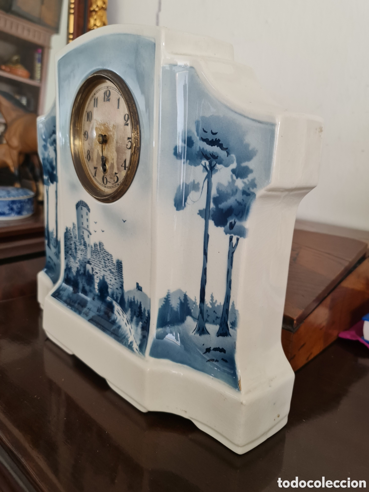 Relojes de carga manual: Conjunto de reloj art dec&oacute; - Foto 4