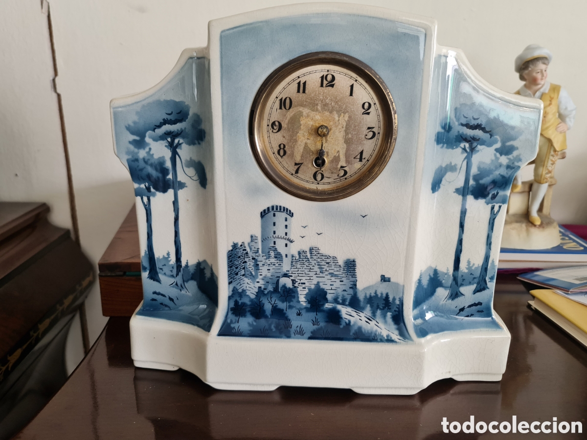 Relojes de carga manual: Conjunto de reloj art dec&oacute; - Foto 1