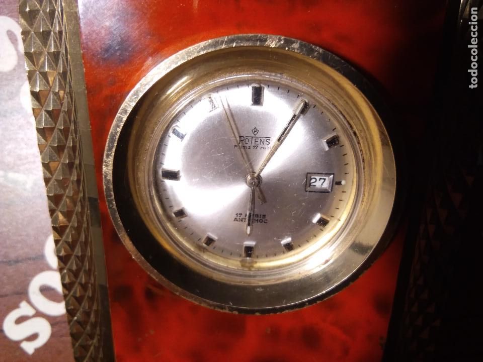 Relojes de carga manual: RELOJ POTENS DE SOBREMESA - Foto 2