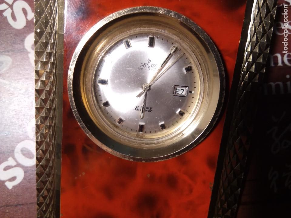 Relojes de carga manual: RELOJ POTENS DE SOBREMESA - Foto 3