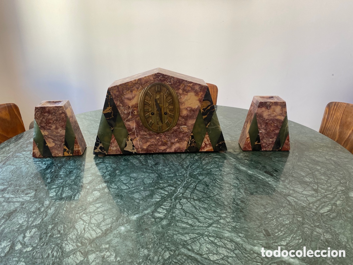 Relojes de carga manual: Reloj de mesa Art Deco - Foto 4