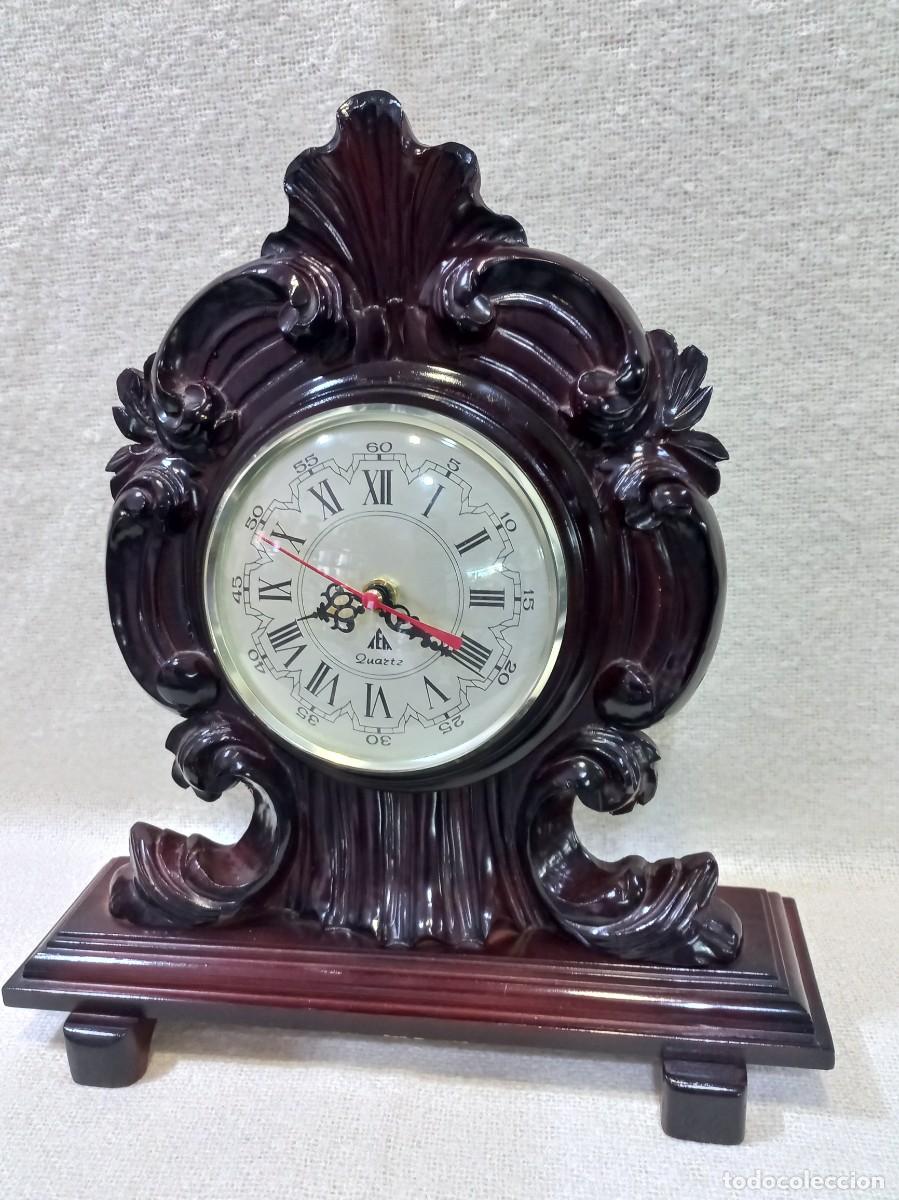 Relojes de carga manual: RELOJ SOBREMESA (madera) - Foto 1