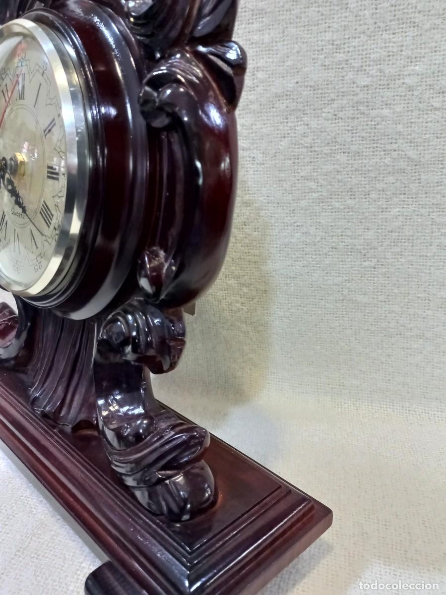 Relojes de carga manual: RELOJ SOBREMESA (madera) - Foto 4