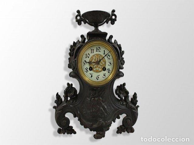 Relojes de carga manual: Pendule cartel de table de style Louis XV - Foto 1