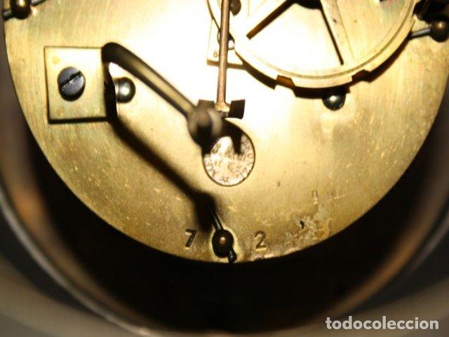 Relojes de carga manual: Pendule en bronze fin XIX&egrave;me - Foto 8