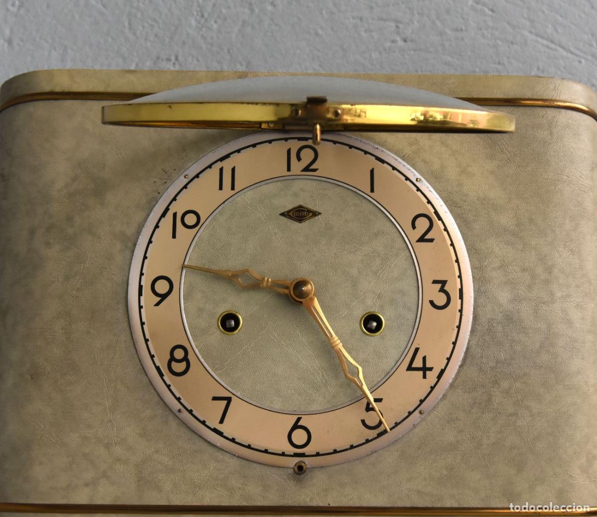 Relojes de carga manual: Pendule Cristal-Giroud 1950 - Foto 3