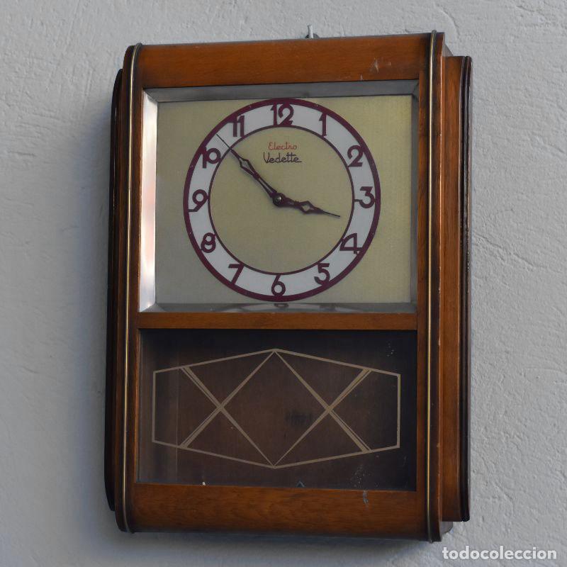 Relojes de carga manual: Pendule Vedette Art d&eacute;co 1930 &eacute;lectro - Foto 2