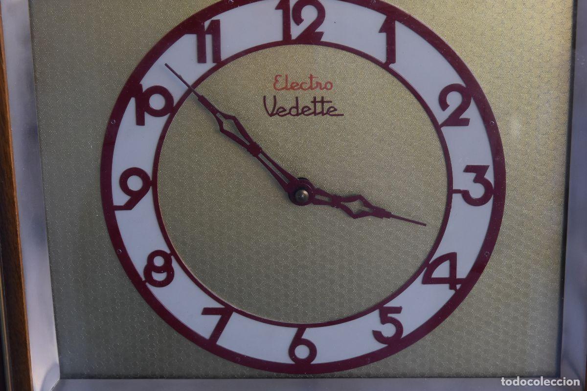 Relojes de carga manual: Pendule Vedette Art d&eacute;co 1930 &eacute;lectro - Foto 3