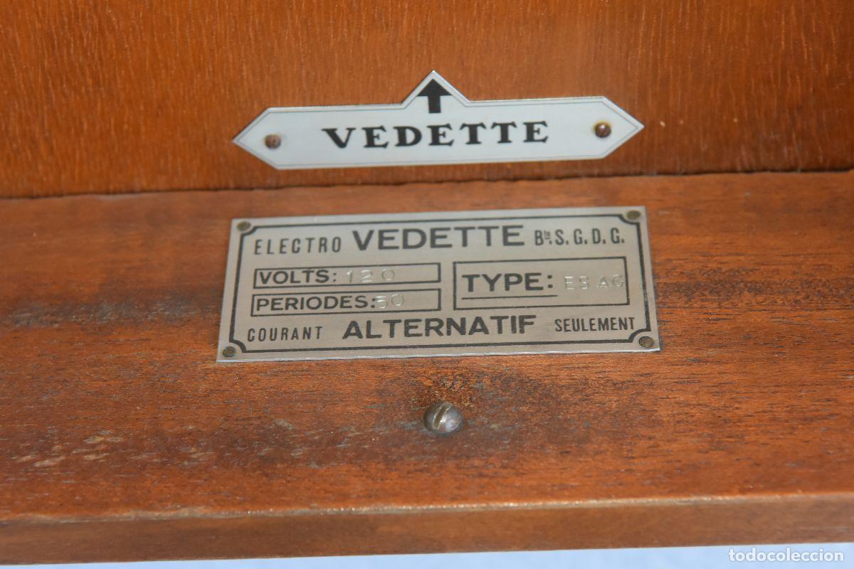 Relojes de carga manual: Pendule Vedette Art d&eacute;co 1930 &eacute;lectro - Foto 4