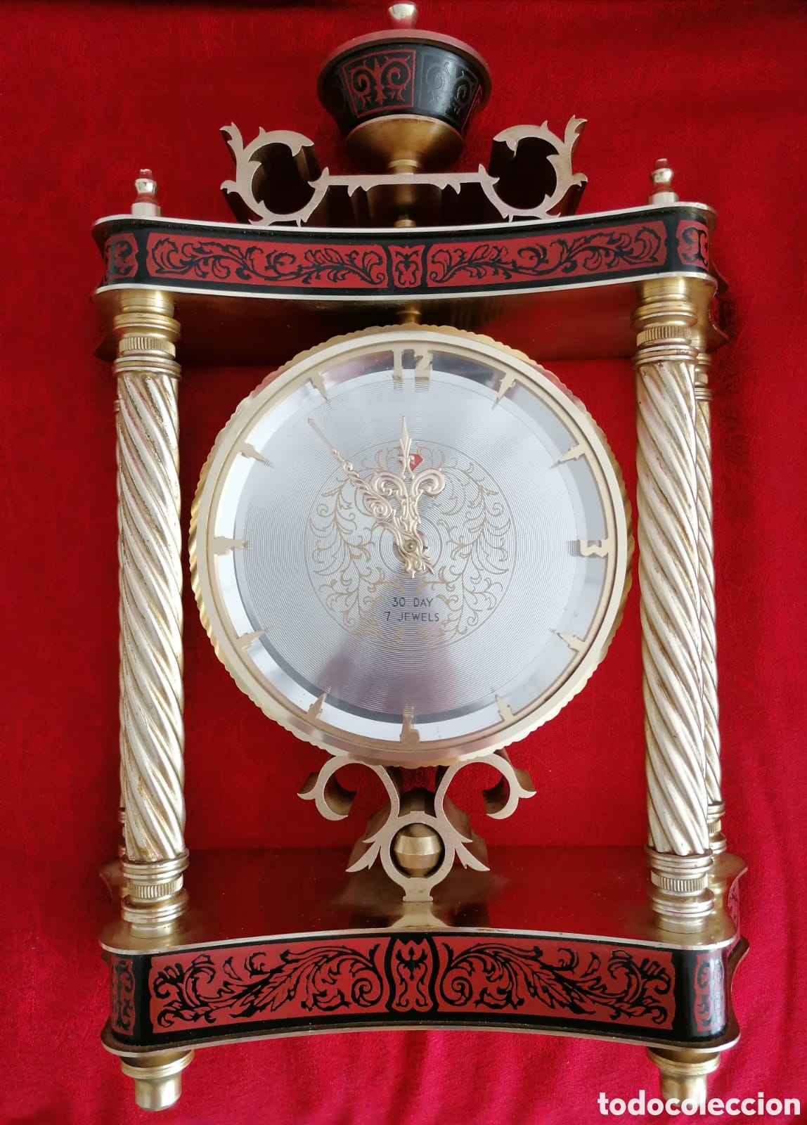 Relojes de carga manual: Antiguo Reloj de Cuerda. - Foto 2