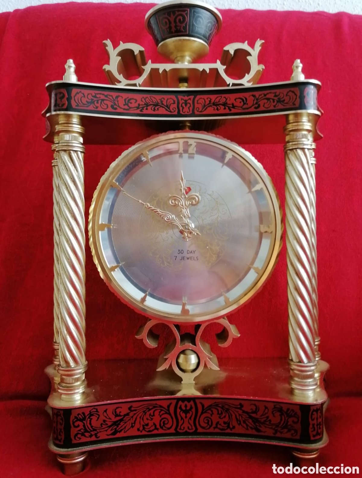 Relojes de carga manual: Antiguo Reloj de Cuerda. - Foto 3