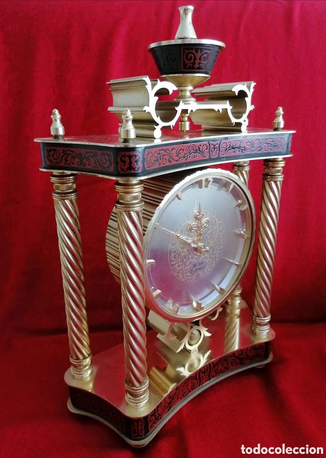 Relojes de carga manual: Antiguo Reloj de Cuerda. - Foto 4