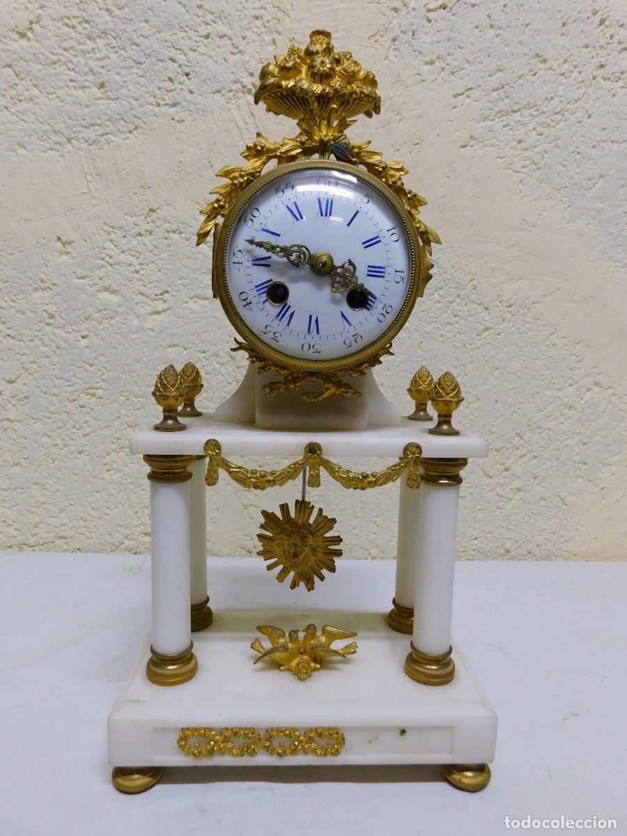 Relojes de carga manual: RELOJ SOBREMESA BRONCE - Foto 1