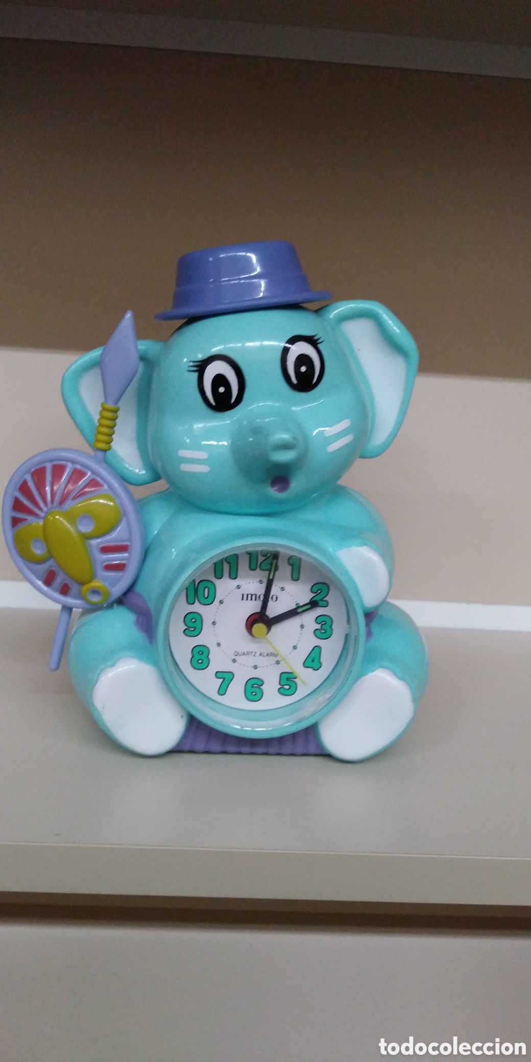 Relojes de carga manual: Reloj infantil elefante - Foto 3