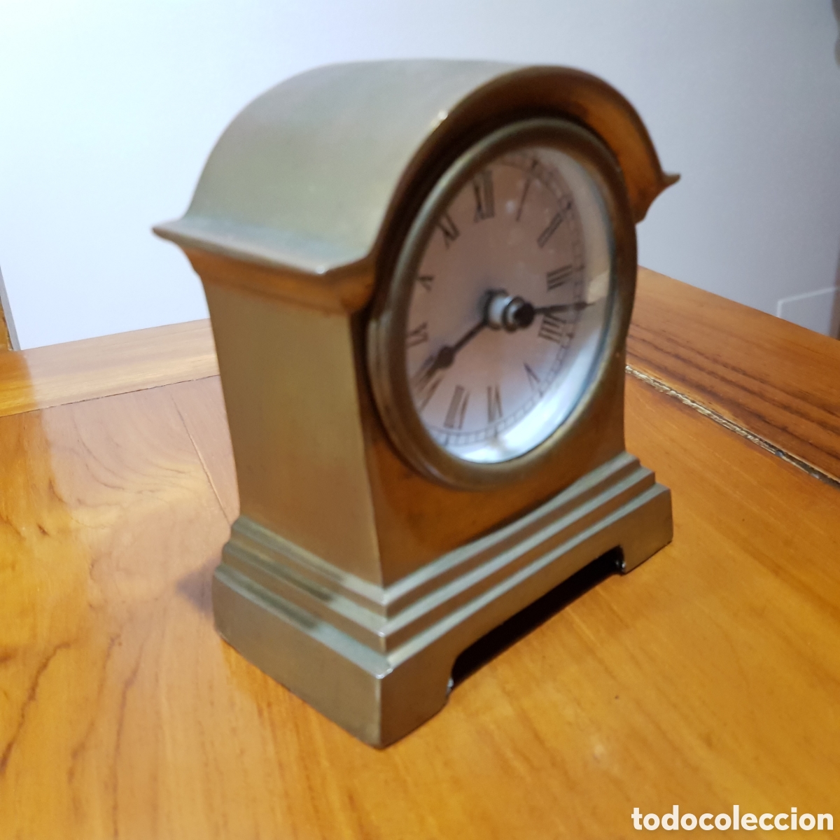 Relojes de carga manual: RELOJ DE SOBREMESA EN BRONCE - Foto 2