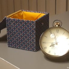 Relojes de carga manual: RELOJ ESFÉRICO DE SOBREMESA OMEGA SWITZERLAND MADE 1882 CON SU CAJA