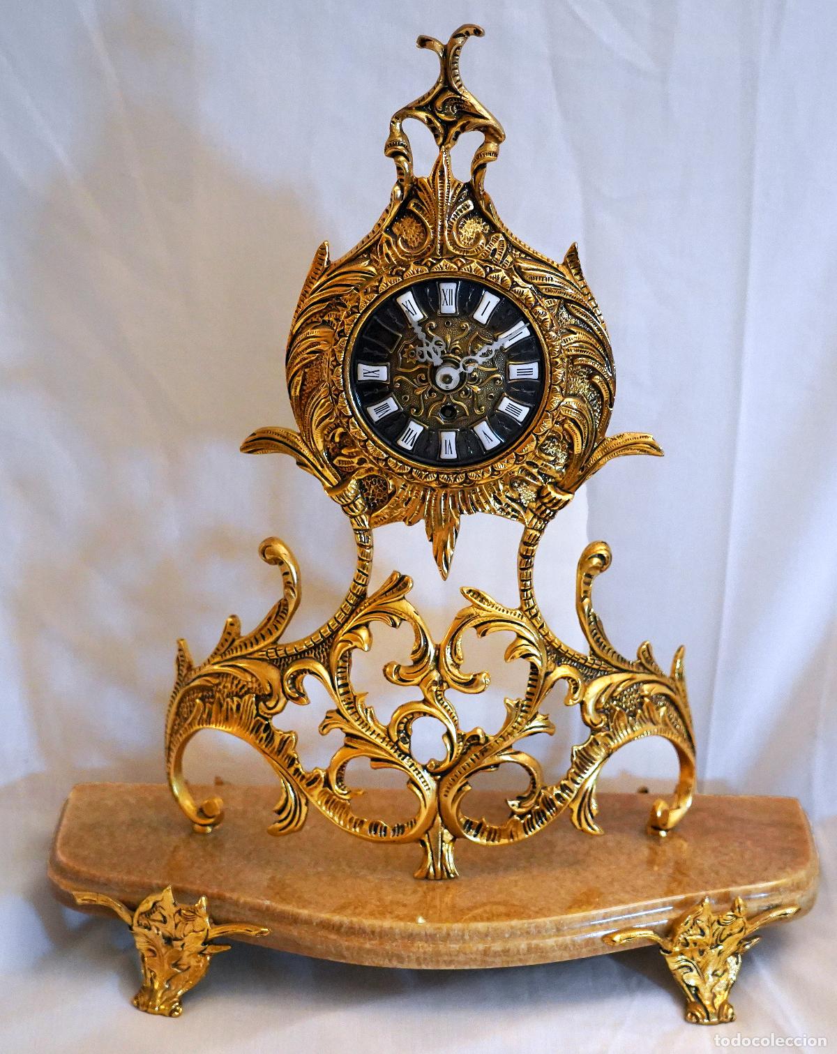 Relojes de carga manual: RELOJ BRONCE ba&ntilde;o de oro - Foto 1
