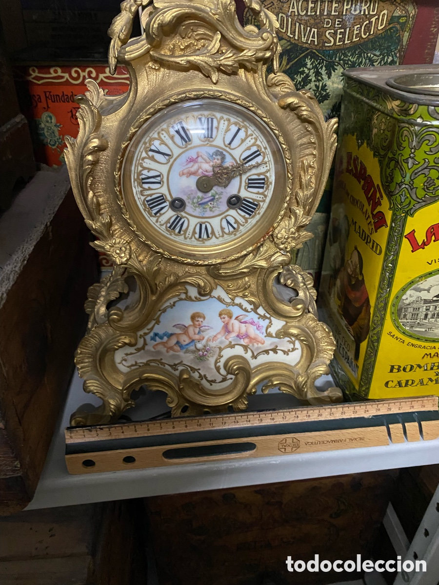 Relojes de carga manual: Reloj franc&eacute;s S XIX - Foto 5