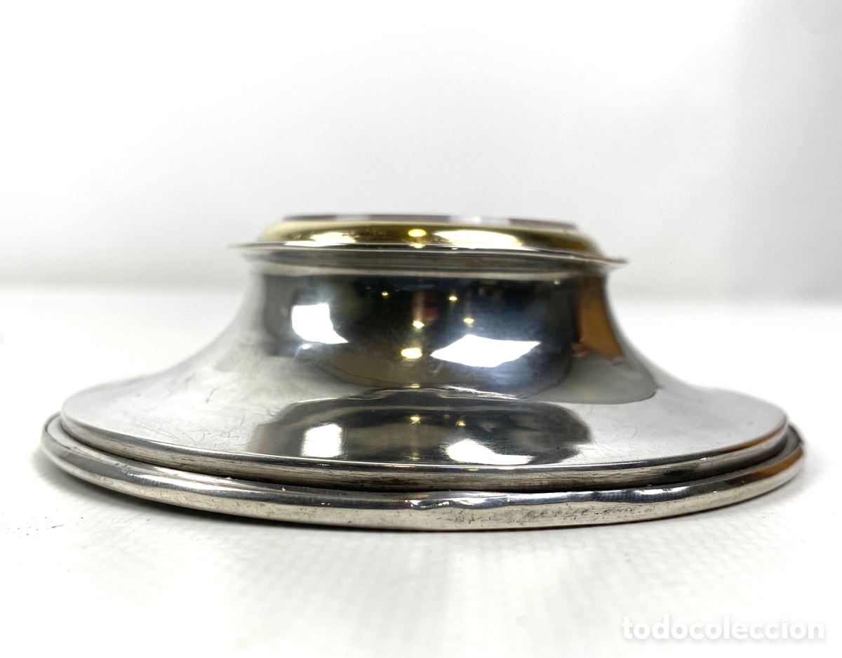 Relojes de carga manual: RELOJ DE SOBREMESA DE PLATA - INGLATERRA - Foto 3