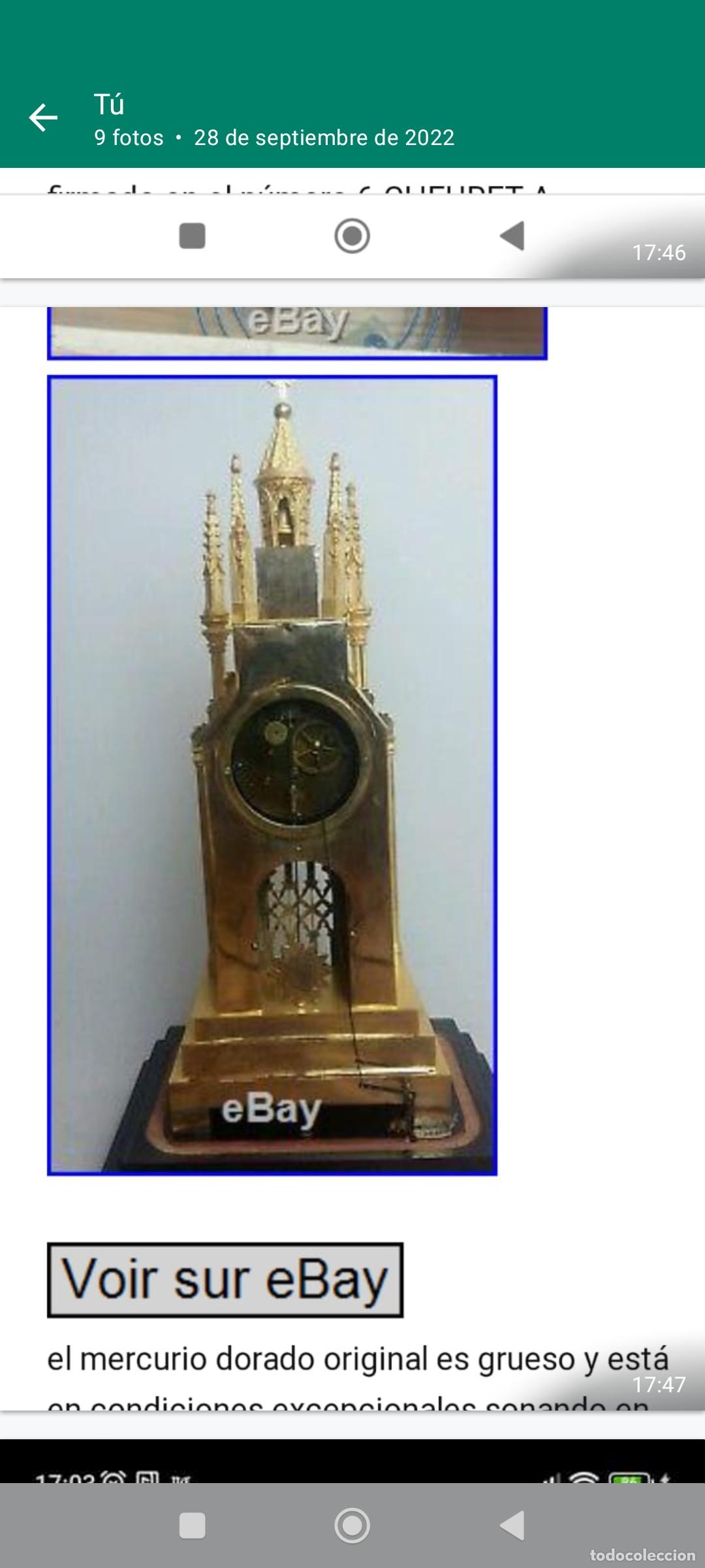 Relojes de carga manual: Reloj Imperio S XIX Aut&oacute;mata. - Foto 20