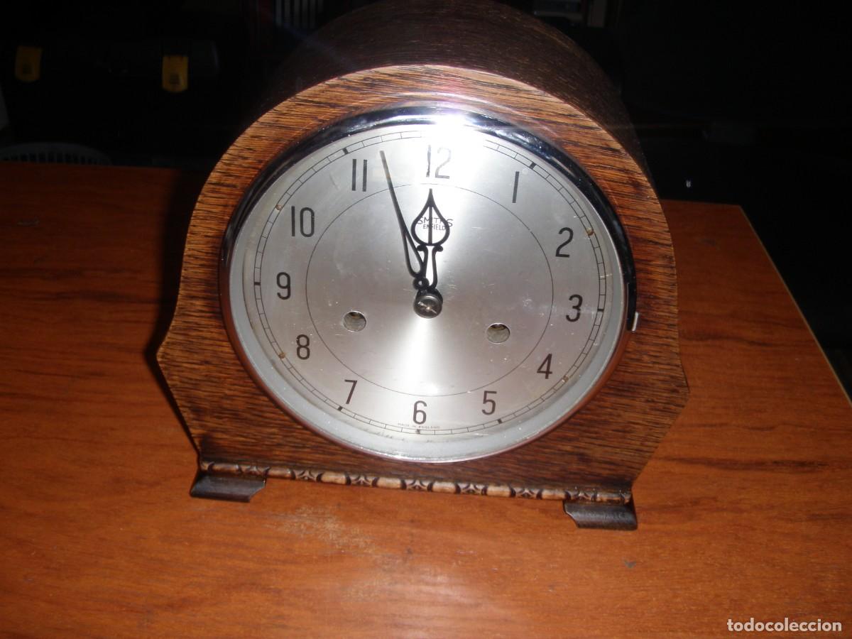 Relojes de carga manual: RELOJ DE CHIMENEA SMITHS FUNCIONANDO - Foto 1