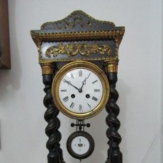 Relojes de carga manual: ANTIGUO RELOJ FRANCÉS DE SOBREMESA JAPY FRÈRES ET CIE ESTILO NAPOLEÓN III AÑOS 1852-1873 Y FUNCIONA