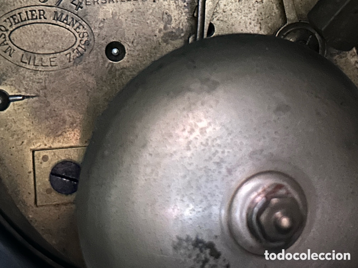 Relojes de carga manual: Reloj de m&aacute;rmol negro - Foto 3