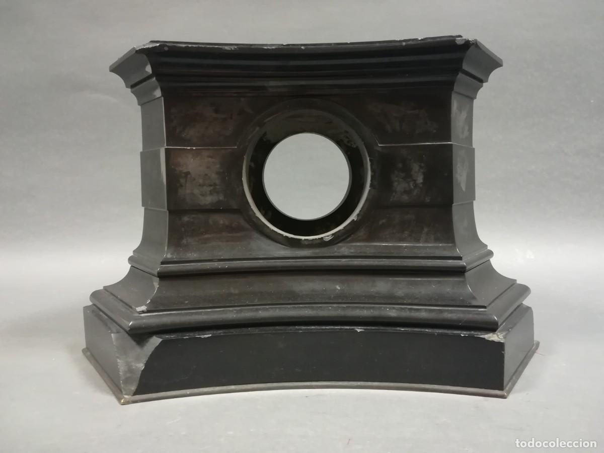 Relojes de carga manual: BASE DE RELOJ DE MARMOL NEGRO - Foto 2
