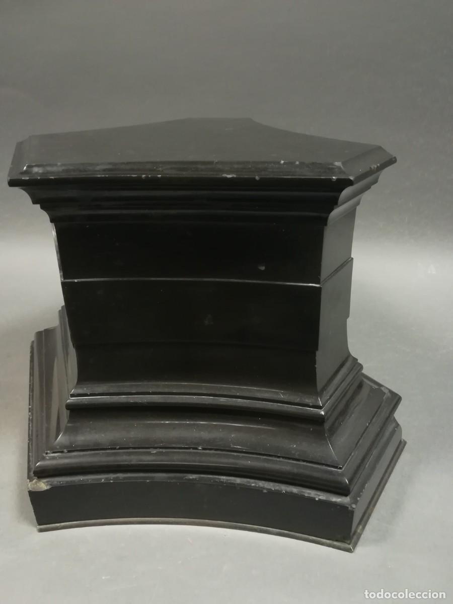 Relojes de carga manual: BASE DE RELOJ DE MARMOL NEGRO - Foto 10