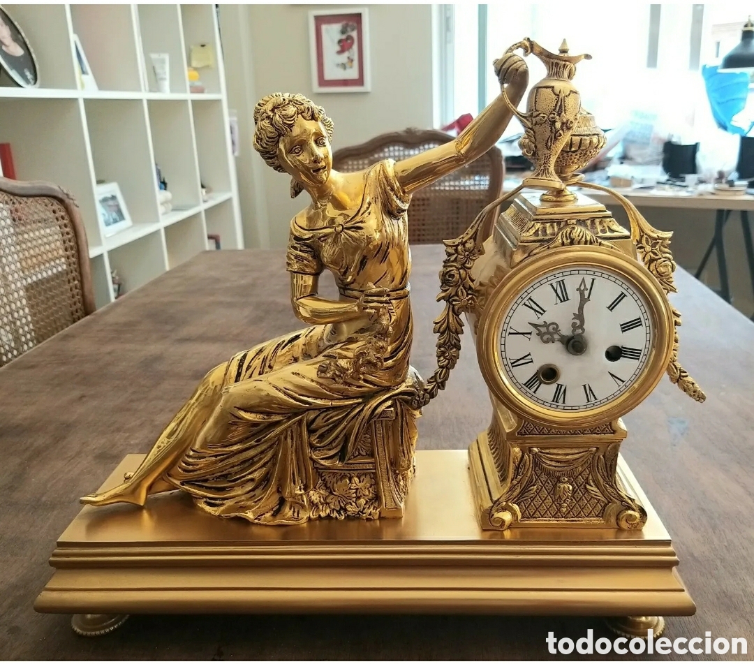Relojes de carga manual: RELOJ de SOBREMESA. OTO&Ntilde;O RUFFONY - Foto 2