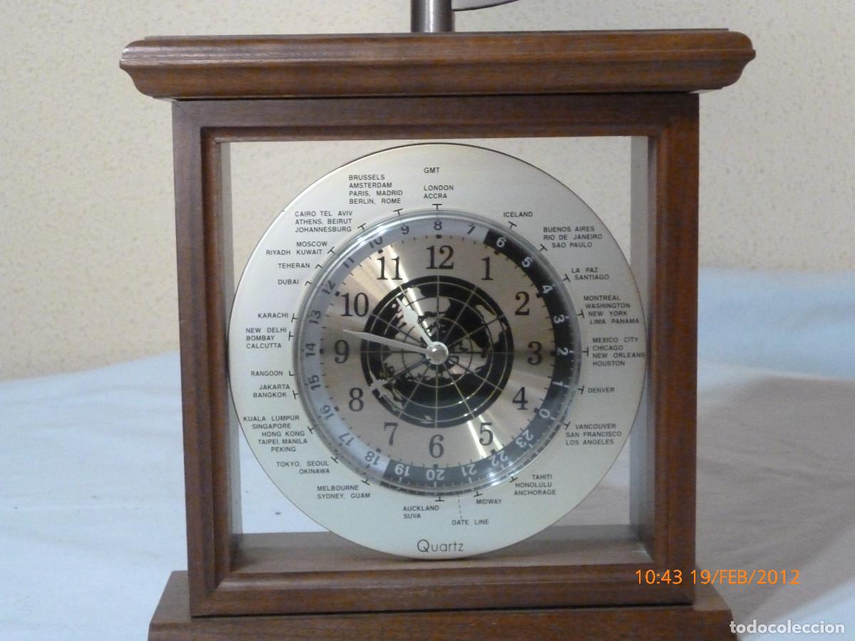 Relojes de carga manual: Reloj cn globo terraqueo - Foto 6