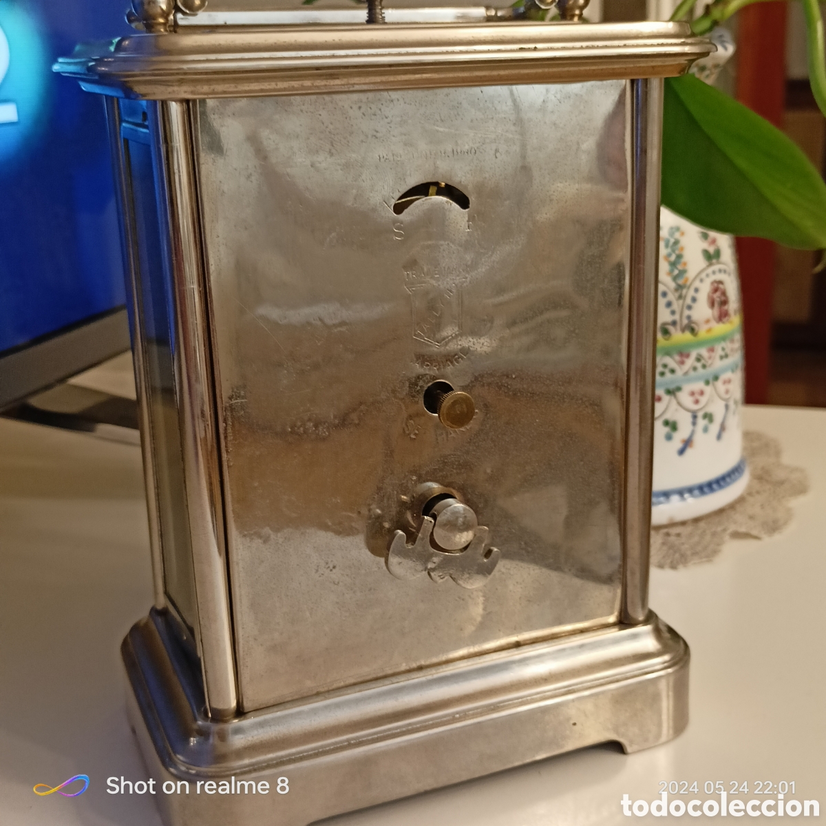 Relojes de carga manual: ANTIGUO RELOJ MECANIDO - Foto 6