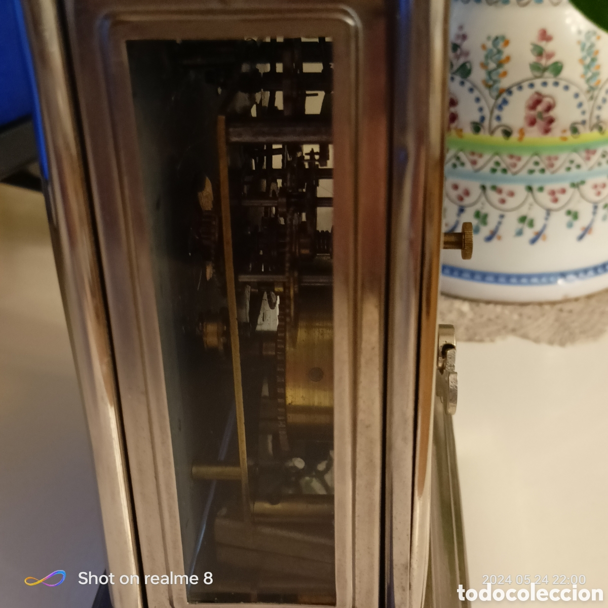 Relojes de carga manual: ANTIGUO RELOJ MECANIDO - Foto 4