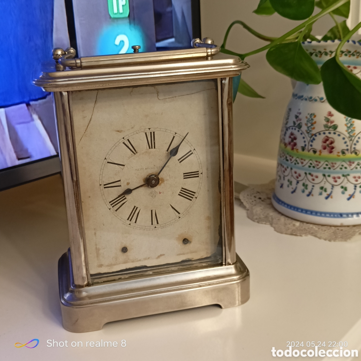 Relojes de carga manual: ANTIGUO RELOJ MECANIDO - Foto 1