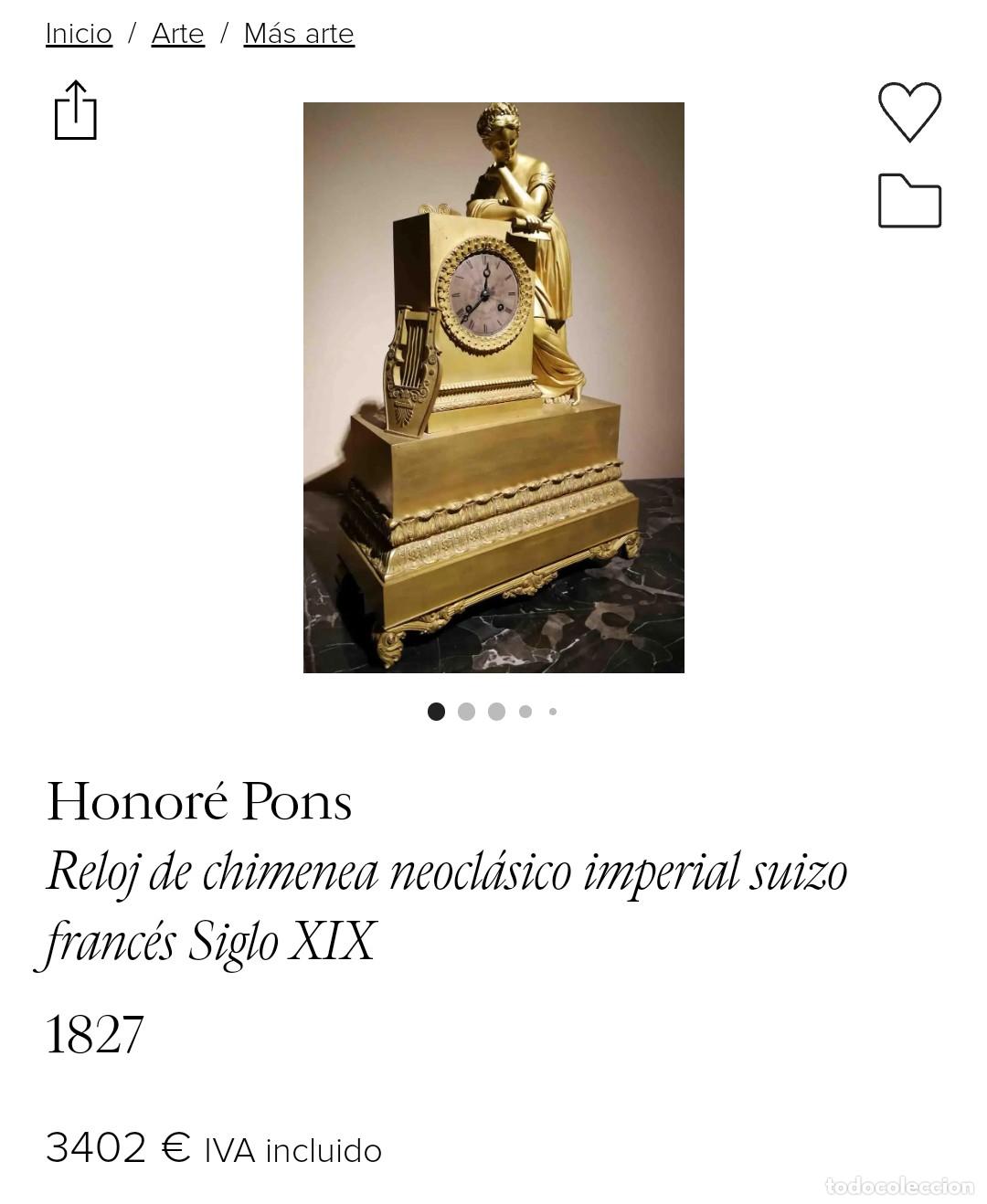 Relojes de carga manual: Reloj imperio de bronce - Foto 30