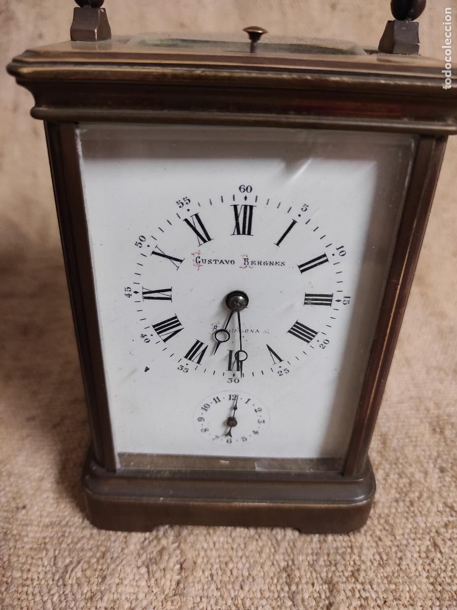 Relojes de carga manual: reloj de carruaje con soneria - Foto 2