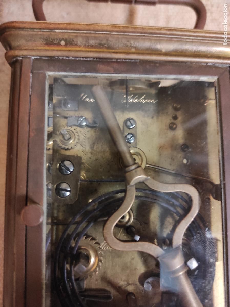 Relojes de carga manual: reloj de carruaje con soneria - Foto 4